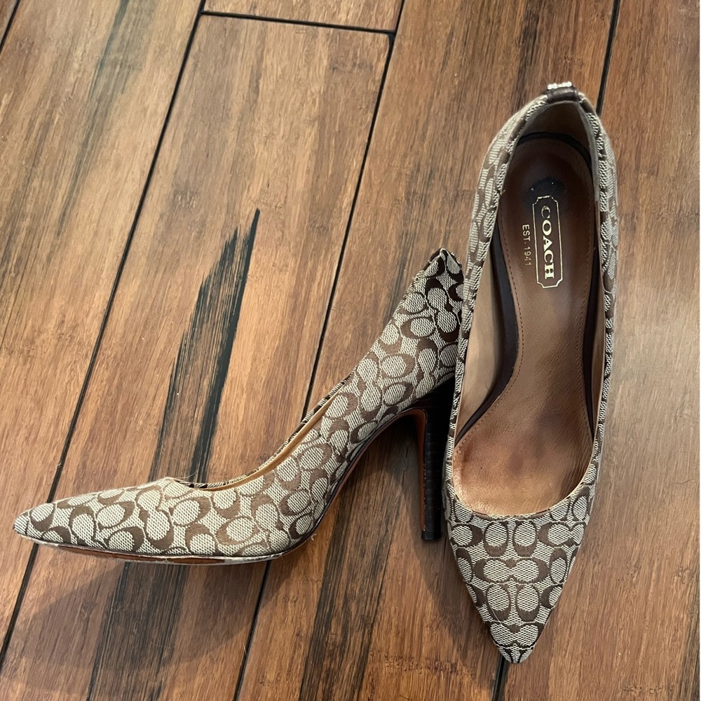 Coach Heels PREOWNED